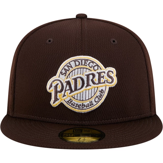 Boné 59FIFTY Fitted Alt Clubhouse 2025 San Diego Padres