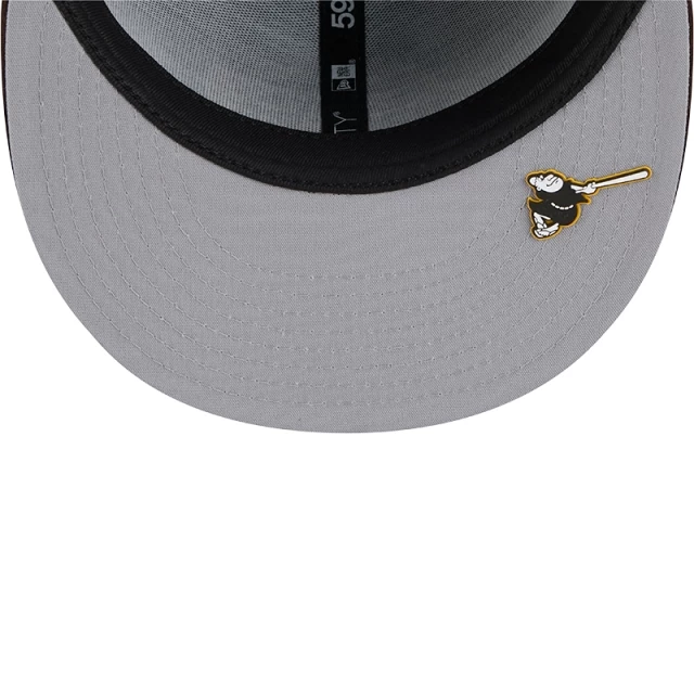 Boné 59FIFTY Fitted Alt Clubhouse 2025 San Diego Padres