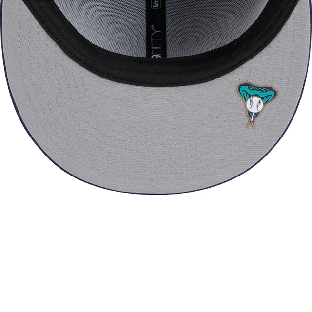 Boné 59FIFTY Fitted Alt Clubhouse 2025 Arizona Diamondbacks