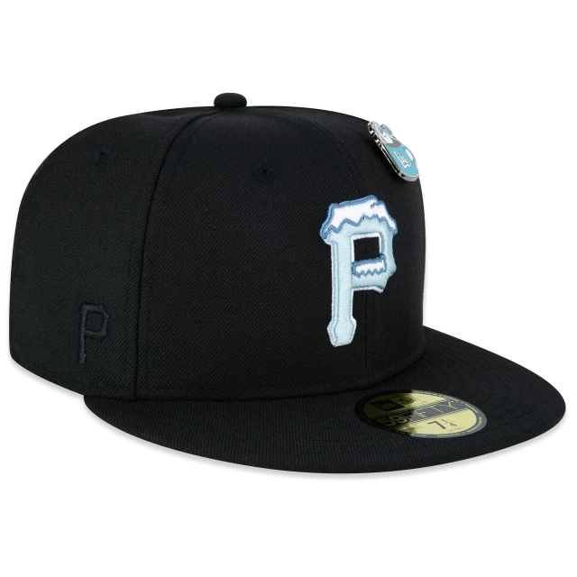 Boné 59FIFTY Fitted Pittsburgh Pirates Marshmallow Pin