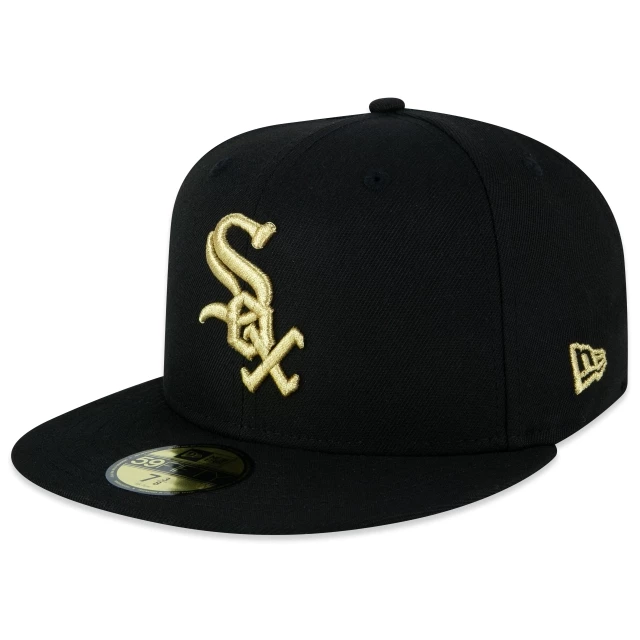 Boné 59FIFTY Fitted Chicago White Sox World Series Metallic