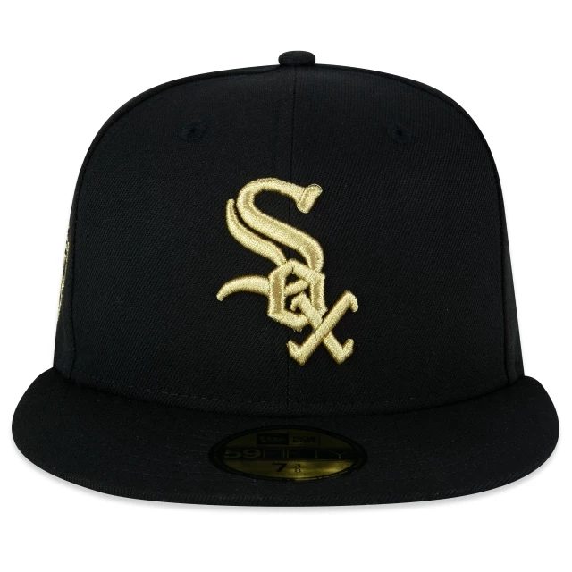 Boné 59FIFTY Fitted Chicago White Sox World Series Metallic