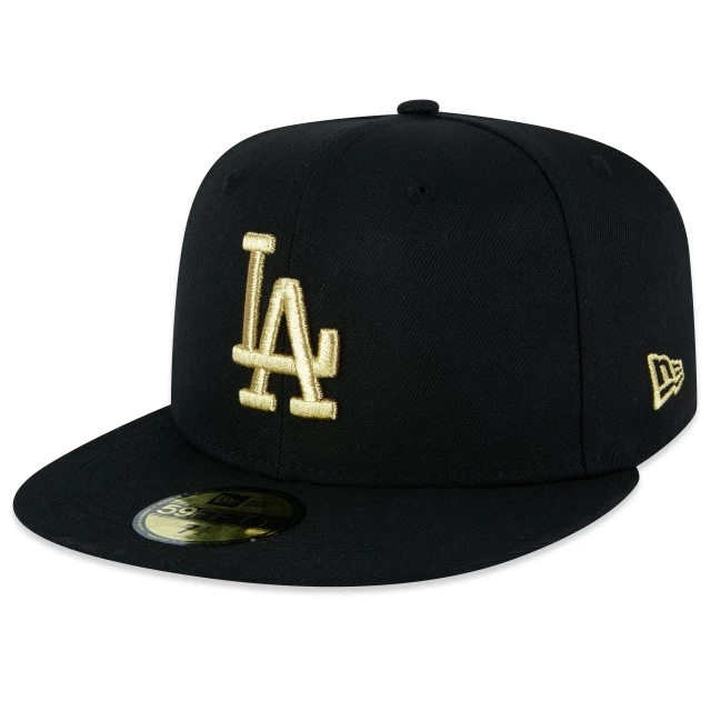 Boné 59FIFTY Fitted Los Angeles Dodgers World Series Metallic