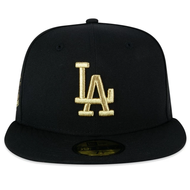 Boné 59FIFTY Fitted Los Angeles Dodgers World Series Metallic