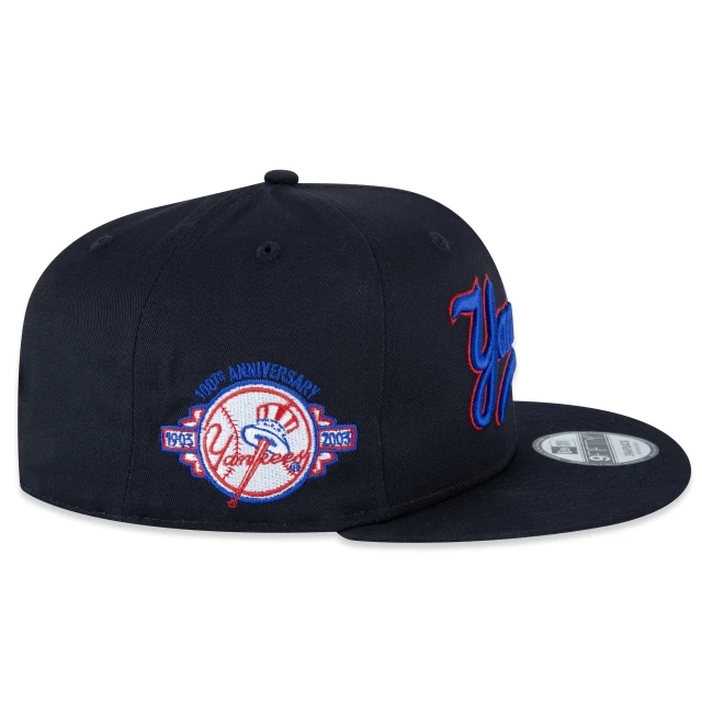 BONE WORDMARK PATCH 9FIFTY NEYYANCO  NVY