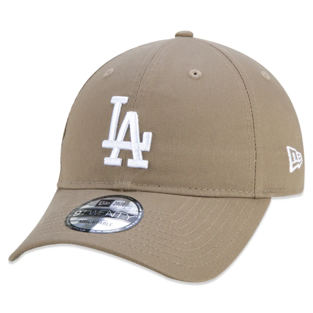 Boné 9TWENTY MLB Los Angeles Dodgers Aba Curva Kaki