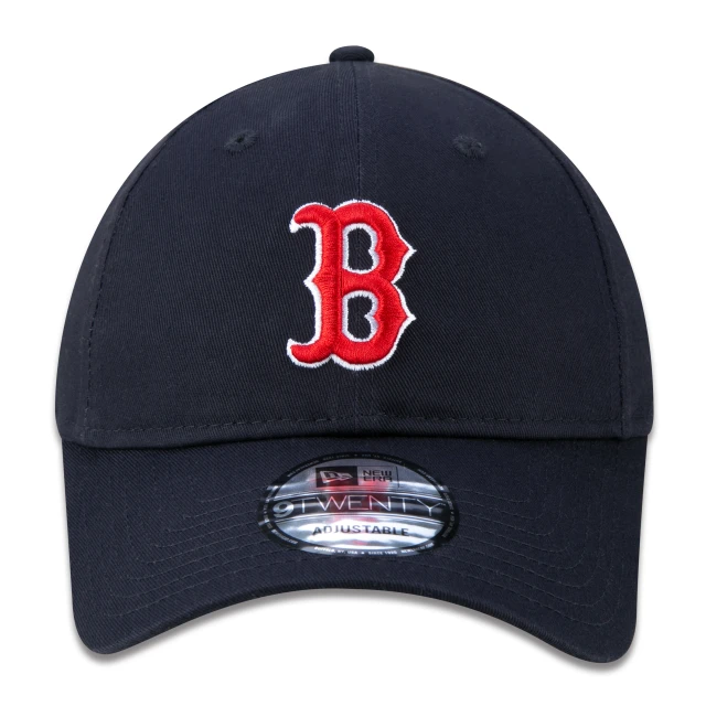 Boné 9TWENTY MLB Boston Red Sox Aba Curva Azul Marinho