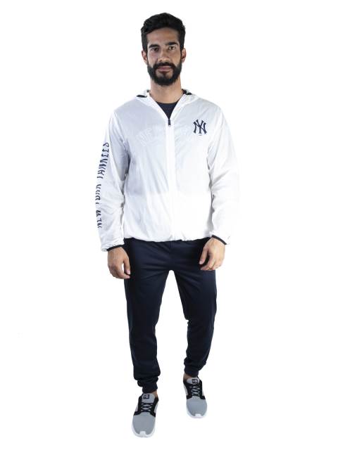 Jaqueta Corta Vento (Windbreaker) MLB New York Yankees Colored Wave