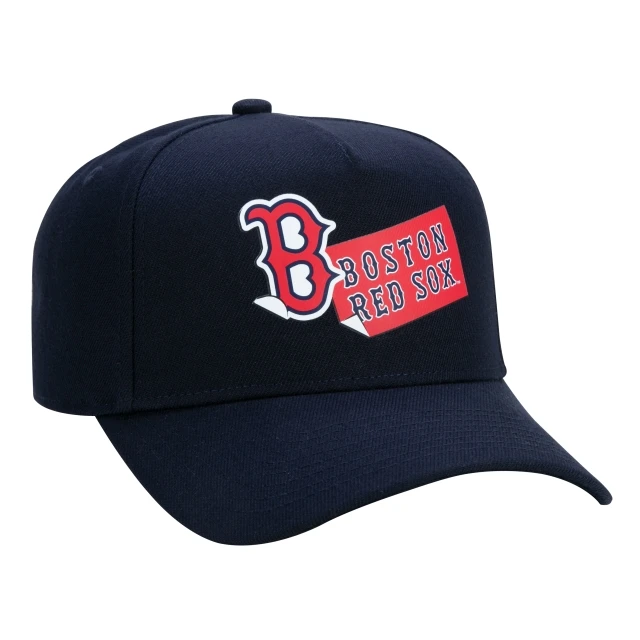 Boné 9FORTY A-Frame Snapback Aba Curva Boston Red Sox Street Life Sticker