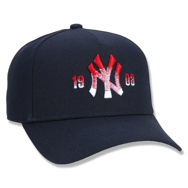 Boné 9FORTY A-Frame Snapback Aba Curva New York Yankees Street Life Lamb