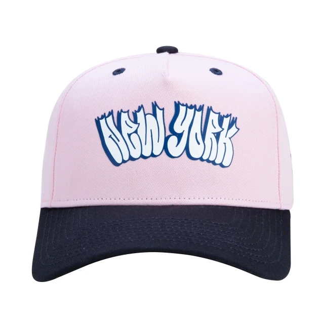 Boné 9FORTY A-Frame Snapback Aba Curva New York Yankees Street Life Rubber Bomb