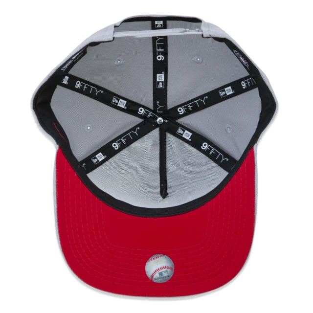 Boné 9FIFTY Original Fit A-Frame Snapback Aba Reta Philadelphia Phillies Core Silicone Team