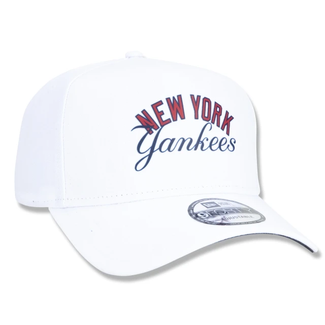 Boné 9FORTY A-Frame Snapback Aba Curva New York Yankees Core Rubber