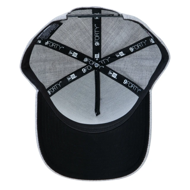 Boné 9FORTY A-Frame Snapback Aba Curva Chicago White Sox Core Rubber