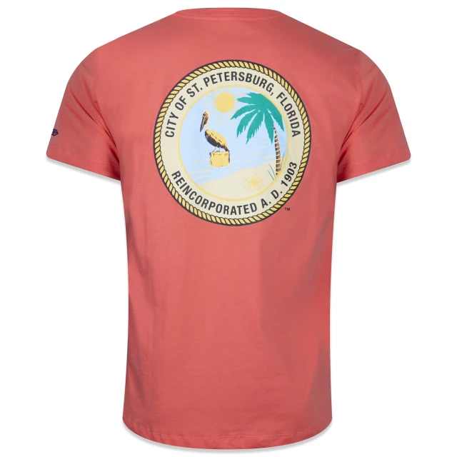 Camiseta Slim Manga Curta Tampa Bay Rays Have Fun Breeze