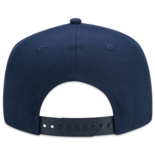 Boné 9FORTY A-Frame Snapback MLB New York Yankees Core Aba Curva Azul Marinho