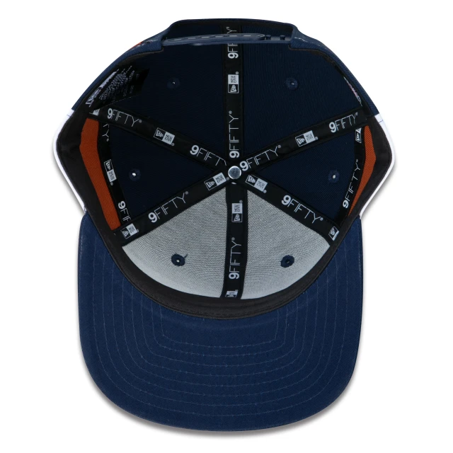 Boné 9FIFTY Original Fit Snapback MLB New York Yankees Vacation Aba Reta Azul Marinho