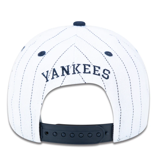 Boné Infantil 9FIFTY Original Fit Snapback MLB New York Yankees Aba Reta Branco