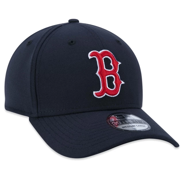 Boné 39THIRTY MLB Boston Red Sox 3930 All Aba Curva Azul Marinho