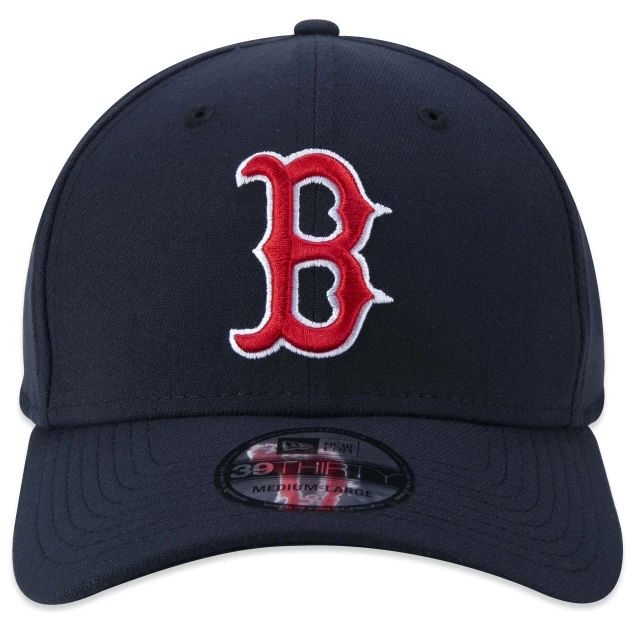 Boné 39THIRTY MLB Boston Red Sox 3930 All Aba Curva Azul Marinho