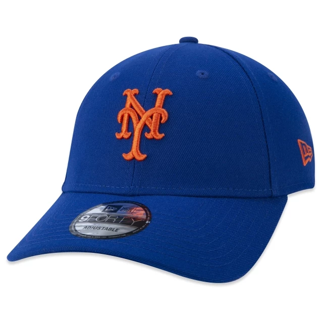 Boné 9FORTY Snapback MLB New York Mets Aba Curva Azul Royal