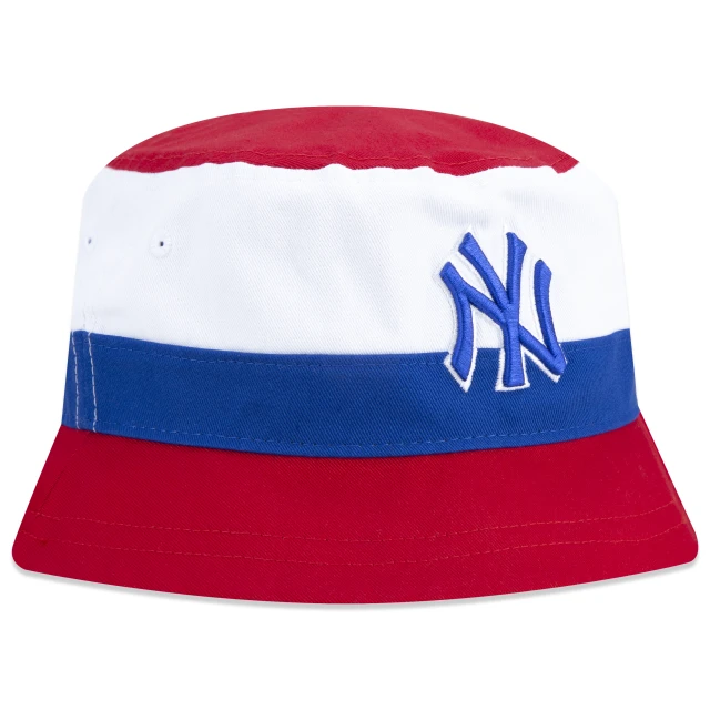 Chapéu Bucket MLB New York Yankees Vintage Vermelho