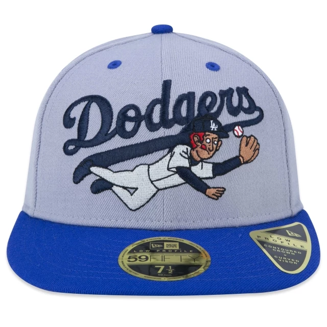 Boné 59FIFTY Fitted Low Profile MLB Los Angeles Dodgers All Building