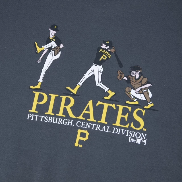 Camiseta Regular MLB Pittsburgh Pirates All Freestyle Manga Curta