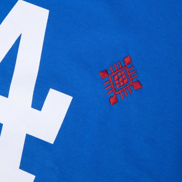 Camiseta MLB Los Angeles Dodgers Cultural Remixes Big Logo