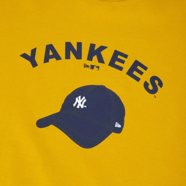 Camiseta Feminina Baby Look MLB New York Yankees