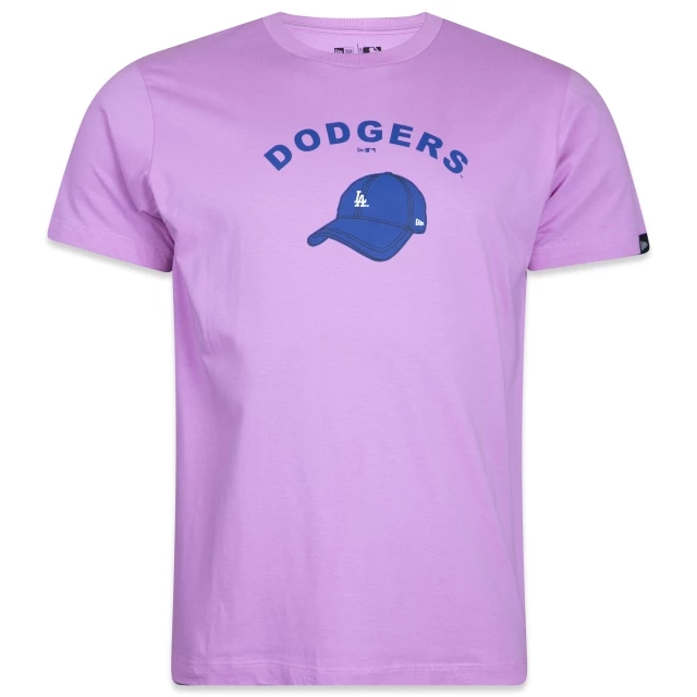 Camiseta Feminina Baby Look Los Angeles Dodgers
