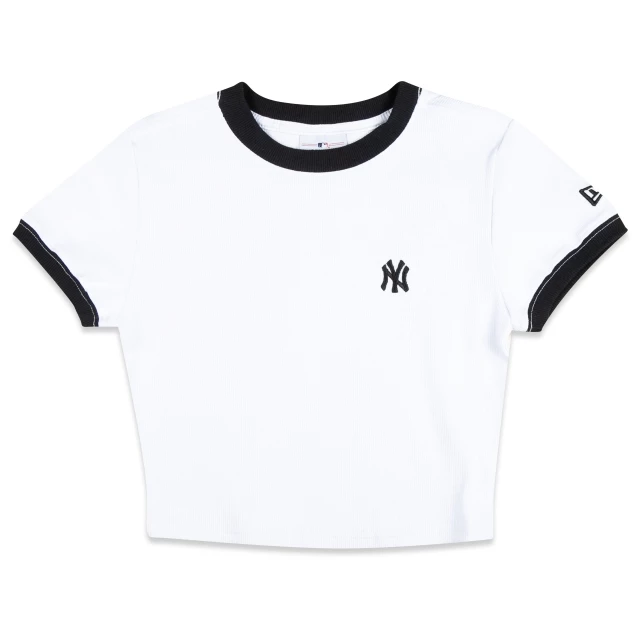 Camiseta Feminina Cropped New York Yankees