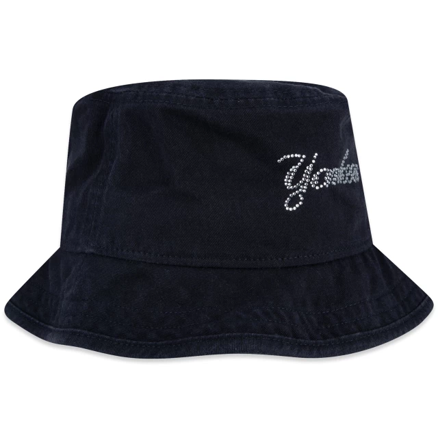 Chapéu Bucket Feminino MLB New York Yankees Script