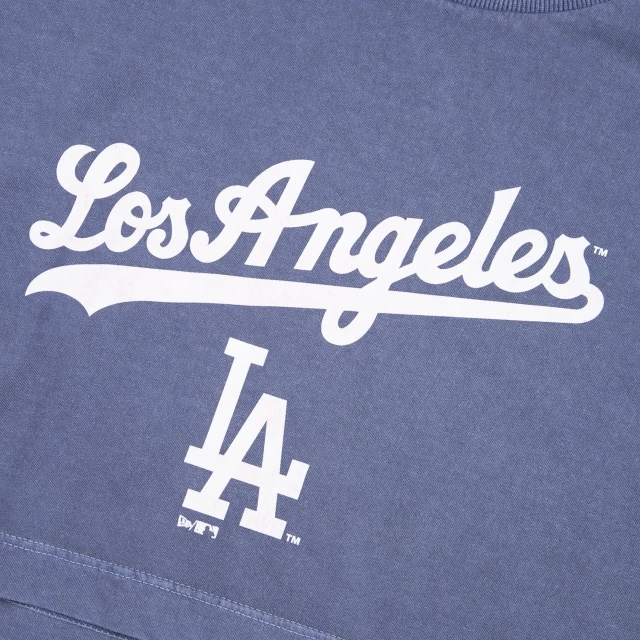 Camiseta Feminino Cropped MLB Los Angeles Dodgers Classic