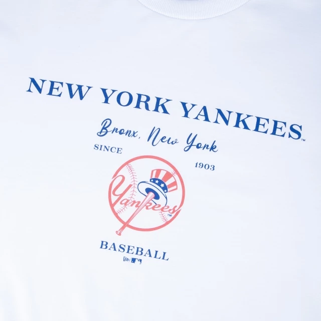 Camiseta Plus Size Regular MLB New York Yankees