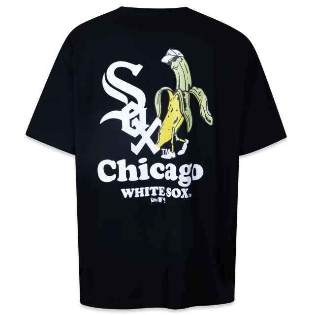 Camiseta Plus Size Regular MLB Chicago White Sox Banana