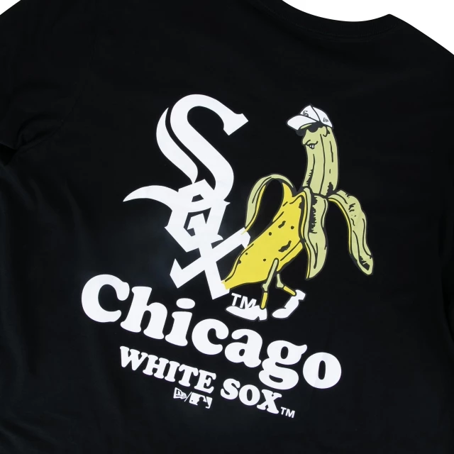 Camiseta Plus Size Regular MLB Chicago White Sox Banana