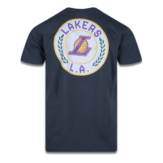 Camiseta Manga Curta NBA Los Angeles Lakers College Branch