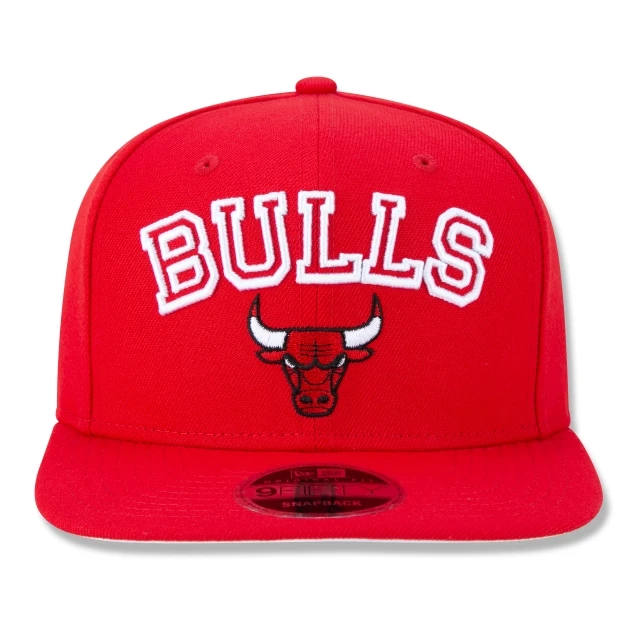 Boné 9FIFTY Original Fit Snapback Aba Reta NBA Chicago Bulls Core