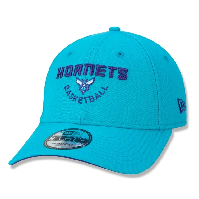 Boné 9FORTY Snapback Aba Curva NBA Charlotte Hornets Core