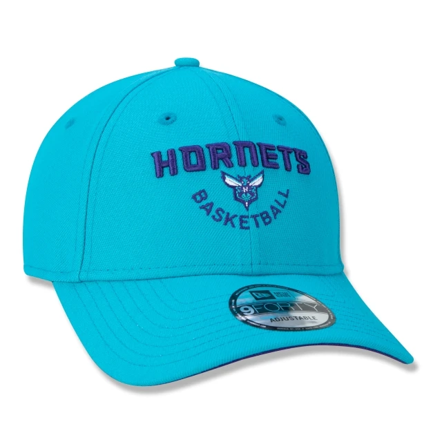 Boné 9FORTY Snapback Aba Curva NBA Charlotte Hornets Core