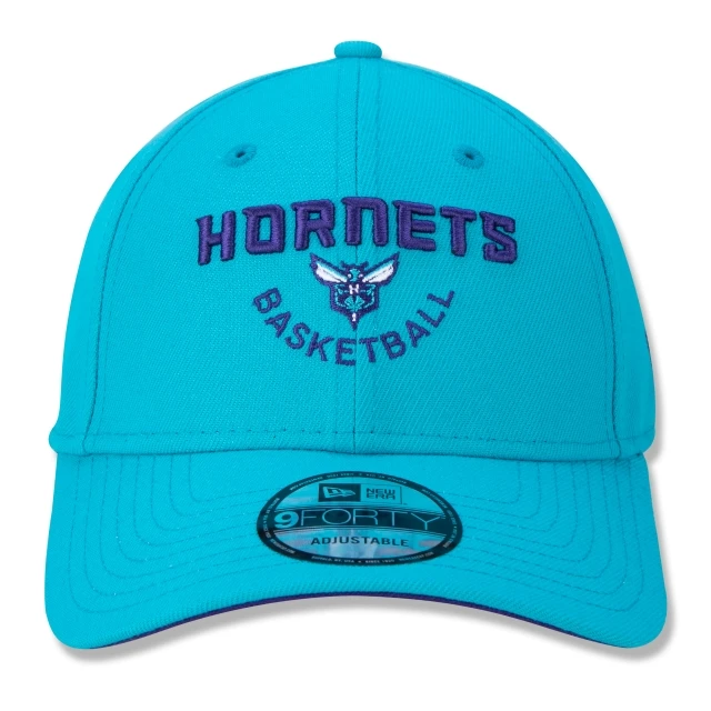 Boné 9FORTY Snapback Aba Curva NBA Charlotte Hornets Core