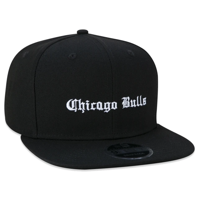Boné 9FIFTY Original Fit Snapback Aba Reta NBA Chicago Bulls Street