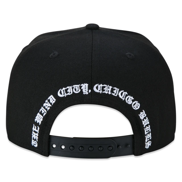 Boné 9FIFTY Original Fit Snapback Aba Reta NBA Chicago Bulls Street