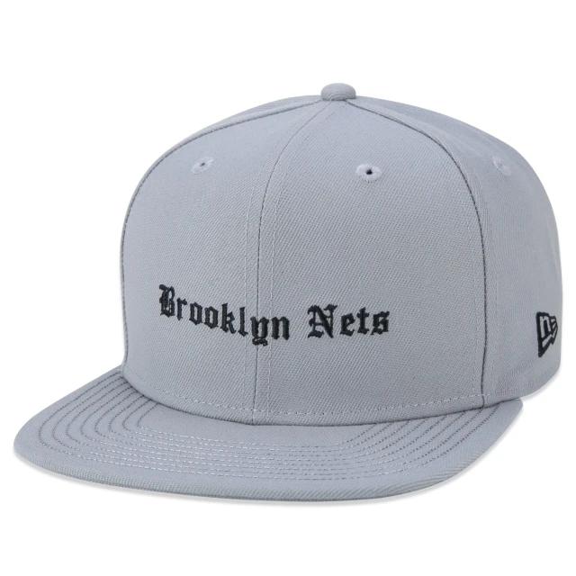 Boné 9FIFTY Original Fit Snapback Aba Reta NBA Brooklyn Nets Street