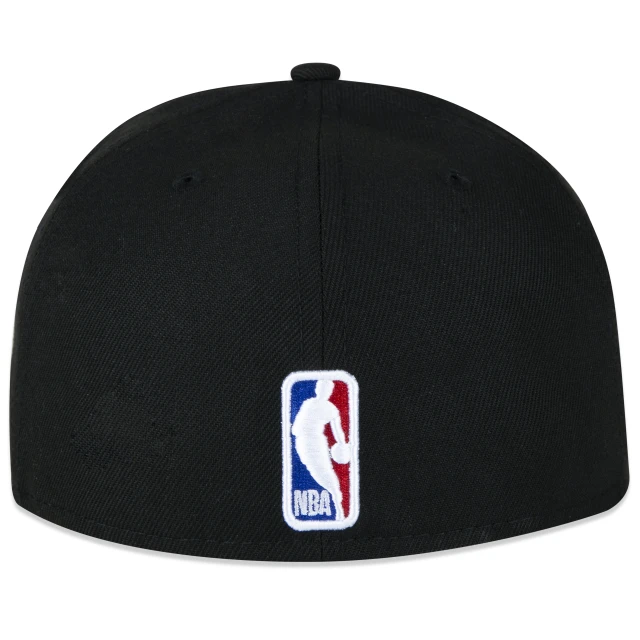 Boné 59FIFTY Aba Reta NBA Brooklyn Nets