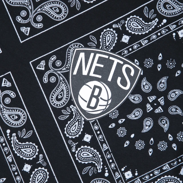 Camiseta Feminina Cropped NBA Brooklyn Nets Street
