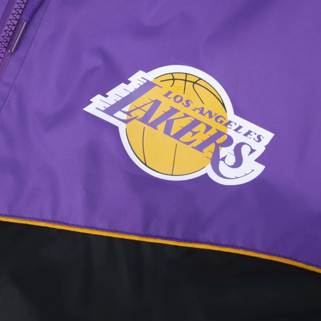 Jaqueta Corta Vento Windbreaker NBA Los Angeles Lakers Core