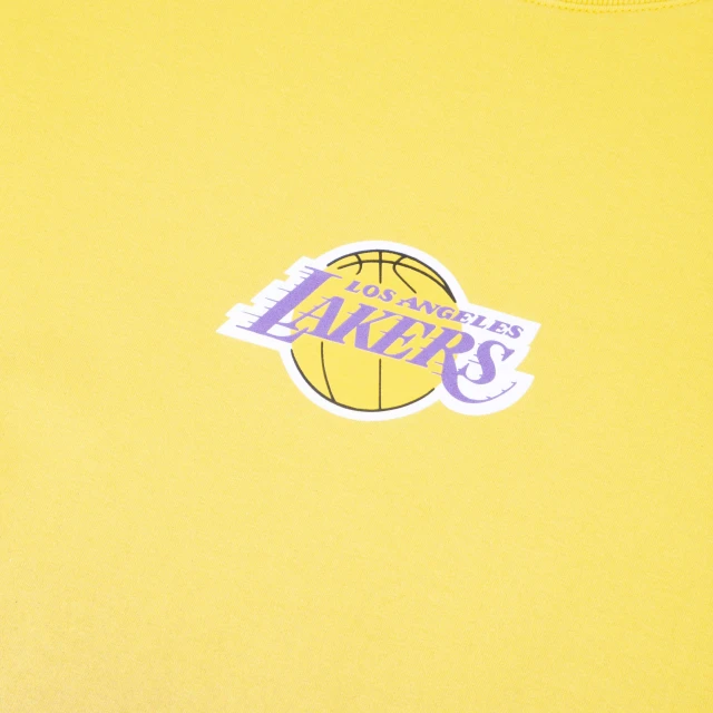 Camiseta Regular NBA Los Angeles Lakers Core Manga Curta
