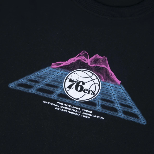Camiseta Regular NBA Philadelphia 76Ers Tecnologic Manga Curta